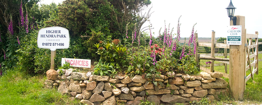 caravan touring park in cornwall