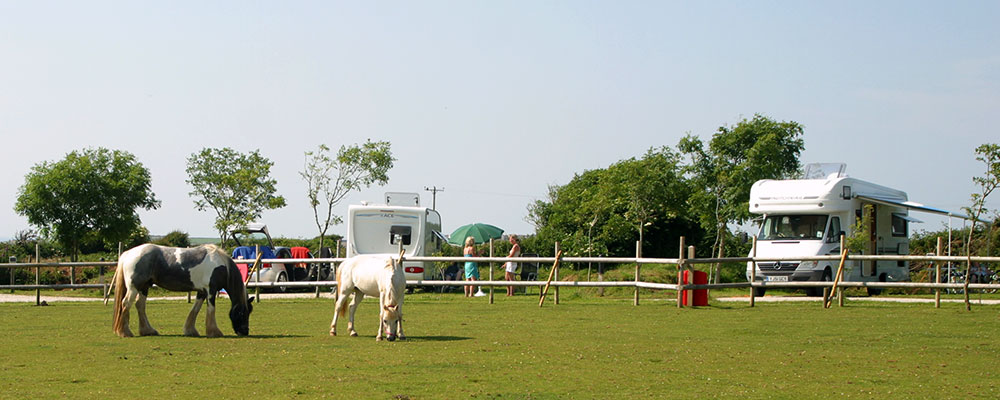 caravan touring park in cornwall