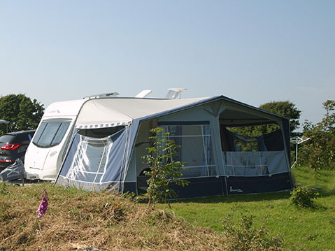 Caravan Site in Cornwall